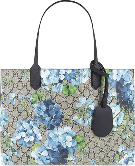 gucci bloom clutch blue|gucci blooms leather bags.